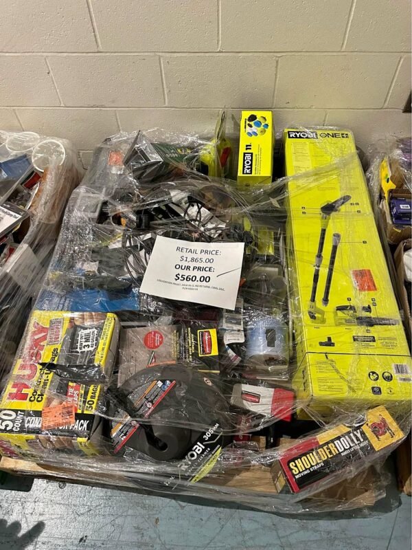 Buy new & return tool pallets